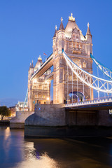 Fototapeta na wymiar Tower bridge, London, England