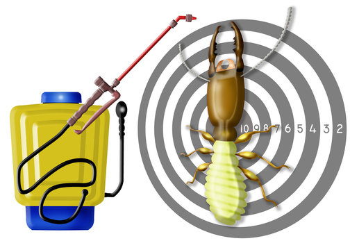 kill insects,professional sprayer, target,