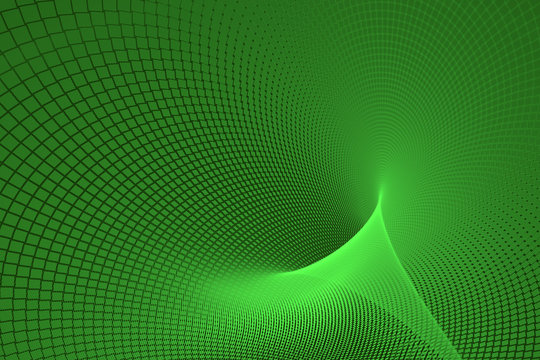 Green funne l- Modern Abstract Background