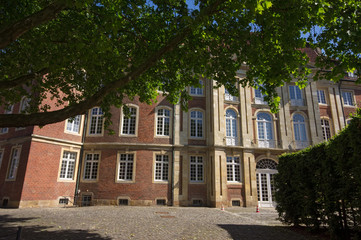 Erbdrostenhof in Münster, Westfalen, Deutschland
