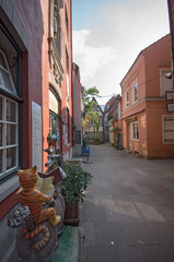 Schnoor-Viertel in der Hansestadt Bremen, Deutschland