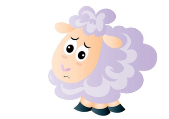smutna owca
