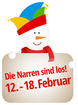 Die Narren sind los