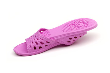 flip flop on the white background