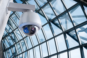 Security Camera, CCTV on location, airport