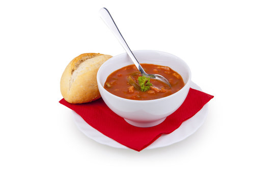 Solyanka Soup - soljanka Suppe