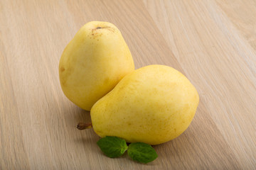 Yellow pears