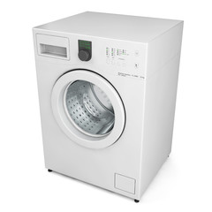 Washing machine isolated