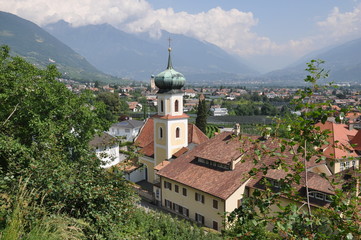 Fototapeta na wymiar Südtirol, Meran, Lana