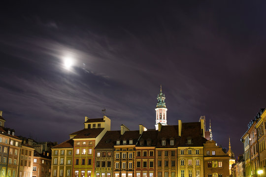 Fototapeta Warsaw old town square