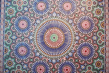 Antikes Wandmosaik - Marokko