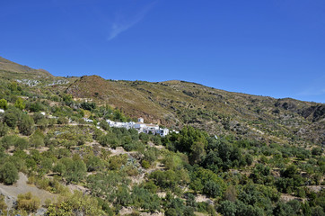 Fototapeta na wymiar Notaez, small village in la alpujarra, Granada