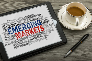 emerging markets word cloud