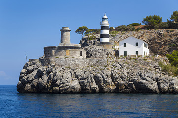 Port of Soller Lighthouse in Majorca