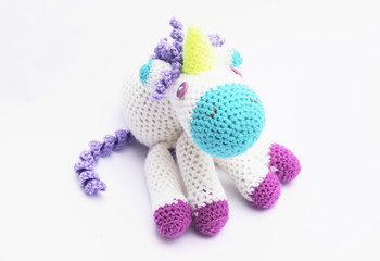 Amigurumi Einhorn