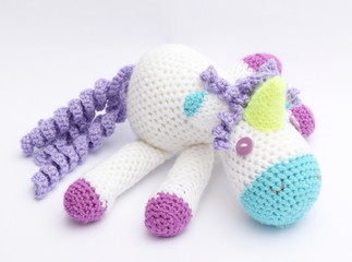 Amigurumi Einhorn