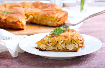 savory cake