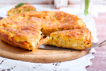 savory cake