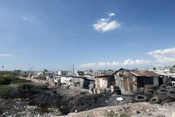 Fototapeta na wymiar Cité Soleil, Haiti