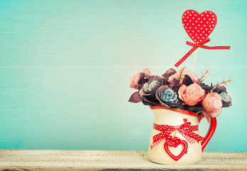 Valentine's day, mother's day background.