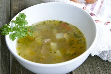 organic chicken soup