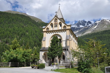 Fototapeta na wymiar Sulden am Ortler, Südtirol