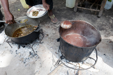 Marktszene, Deschapelles, Haiti