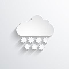 weather web flat icon.