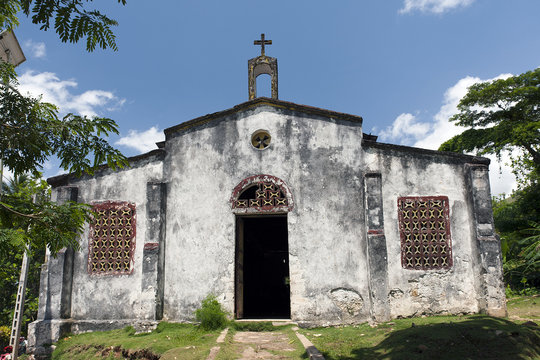 Dorfkirche im Südwesten Haitis