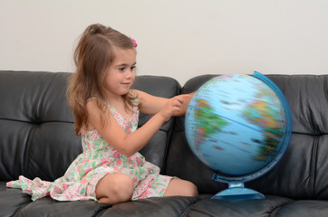 Child Search and Examining the Globe