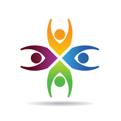 Four People group logo