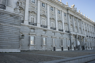 Monument, former residence of the kings of Spain, Royal Palace o