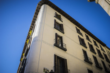 oldest street in the capital of Spain, the city of Madrid, its a