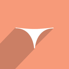 strings flat icon illustration.