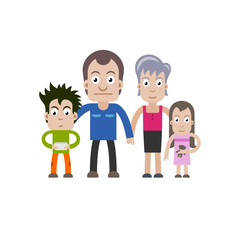 cartoon family, famille 2015_01