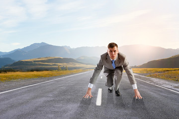 At the start of new way!