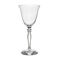 Glass isolated on a white background in high resolution