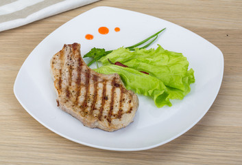 Grilled t-bone steak