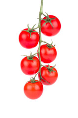 Close up of cherry tomatoes.