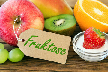 Ernährung  Fruktose - obrazy, fototapety, plakaty