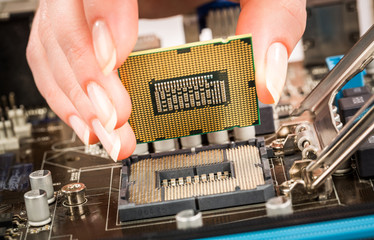 Modern processor and motherboard