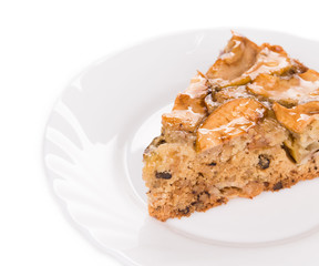 Fresh cake slice