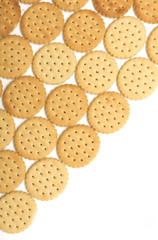 Dietetic biscuits. Photo. Background.