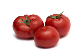 Fresh red tomato. Photo.