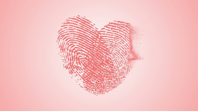 Valentine&rsquo;s Day. Two Heart.