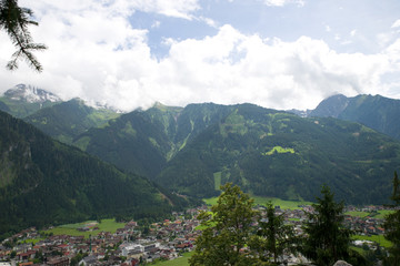 Fototapeta premium Mayrhofen - Zillertaler Alpen - Österreich