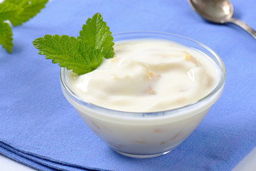 Yogurt with fruit