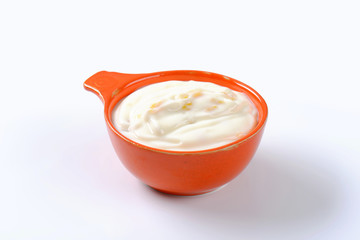 Yogurt with fruit