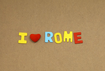 I love rome