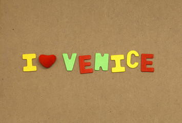  I love venice